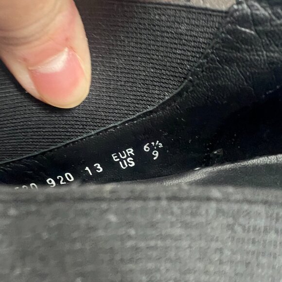 Mephisto Tosca Gray Leather Wedge Air Jet Bootie Women's 9 - Picture 8 of 10